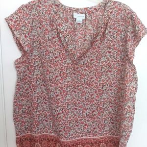 Liz Claiborne floral blouse